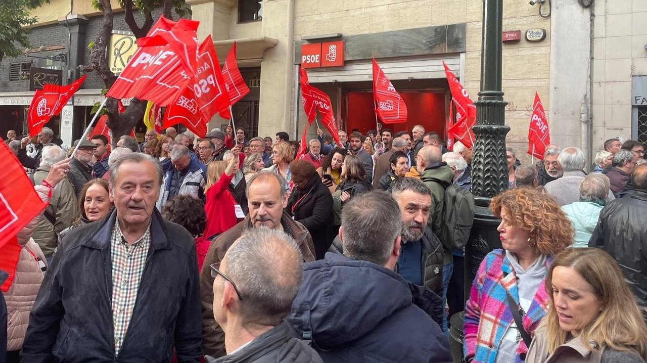 Simpatizantes del PSOE (EP)